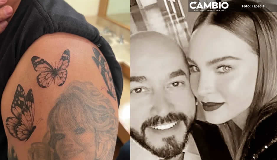 ¡Adiós Beli! Lupillo Rivera transforma su tatuaje de la famosa en tributo a Jenni Rivera