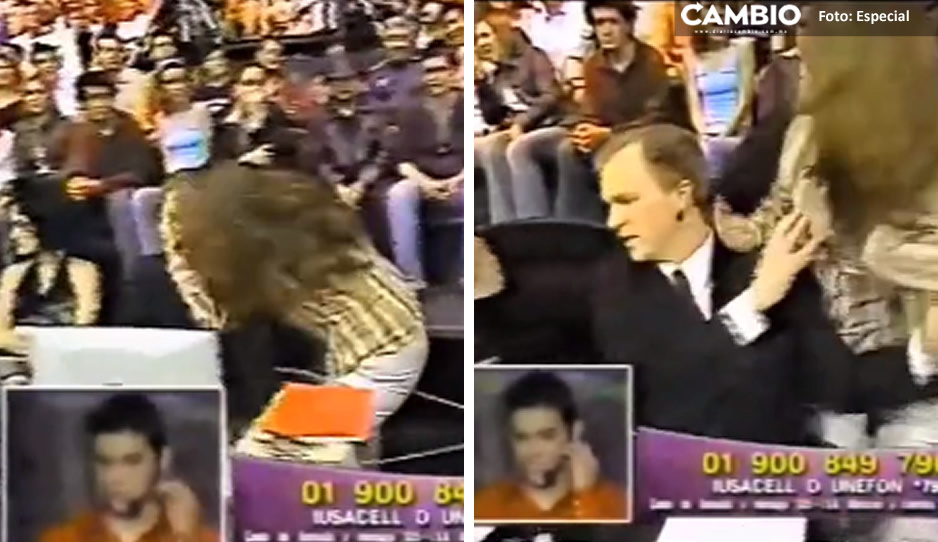 ¡Ya siéntese señora! Recuerdan en redes el día que le robaron un beso a López Gavito en La Academia (VIDEO)