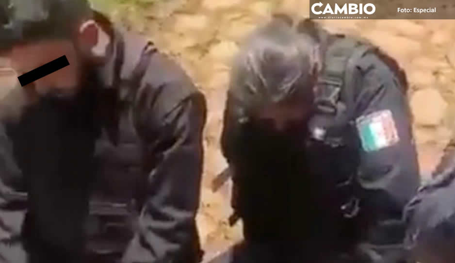 FUERTE VIDEO: Policías son sometidos por grupo criminal en Jalisco