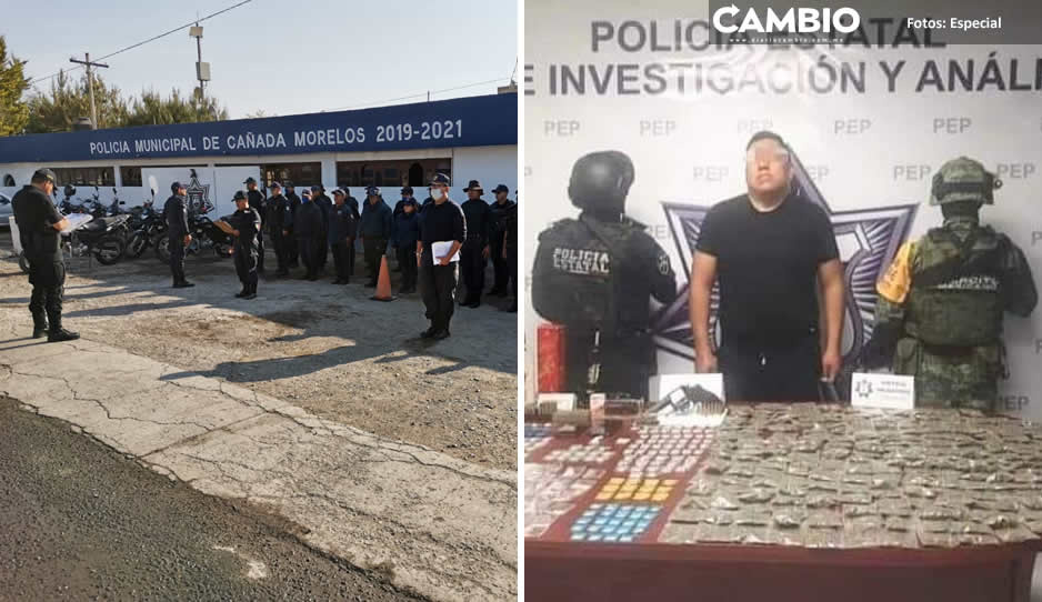 Comando armado roba pistolas y rifles de la comandancia de policía en Cañada Morelos