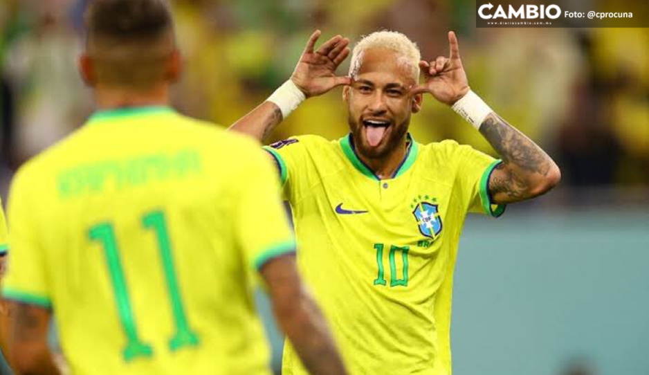Neymar entre los más grandes de Brasil, iguala récord de Pelé y Ronaldo