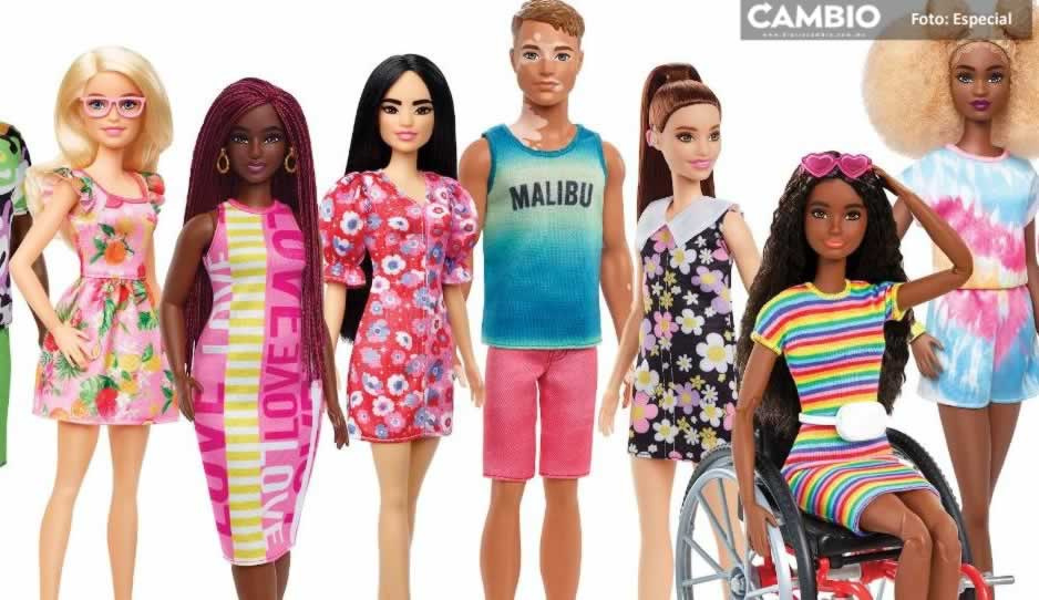 Barbie lanzara muñecas con discapacidad auditiva y vitíligo