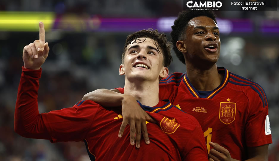 ¡No tuvo piedad! España derrota 7-0 a Costa Rica en Qatar 2022 (VIDEO)