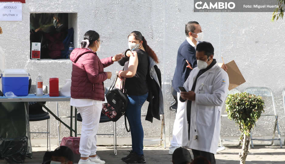 Arranca hoy jornada de vacunación en 48 municipios de Puebla para +50, chaviza y rezagados de todas las edades