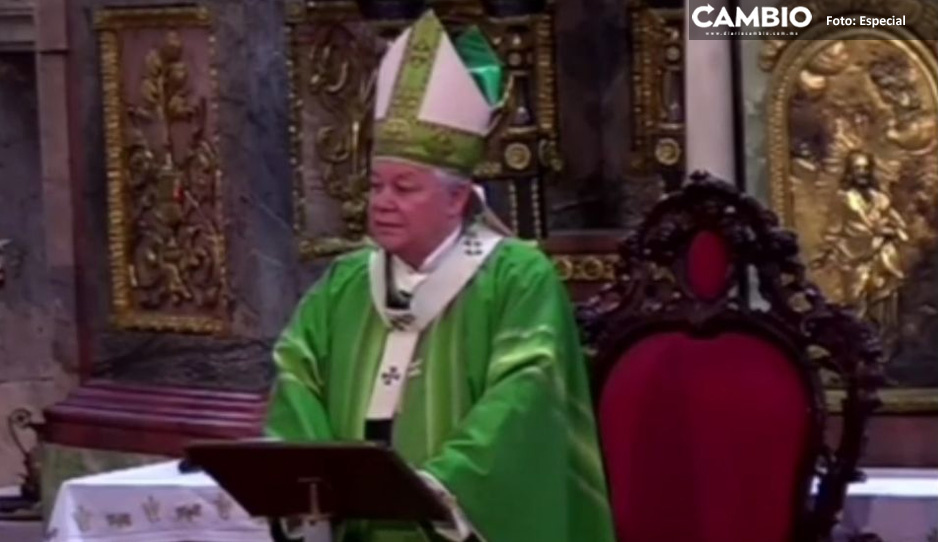 La violencia y la pandemia han provocado que los poblanos pierdan esperanza y fe: Arzobispo de Puebla (VIDEO)