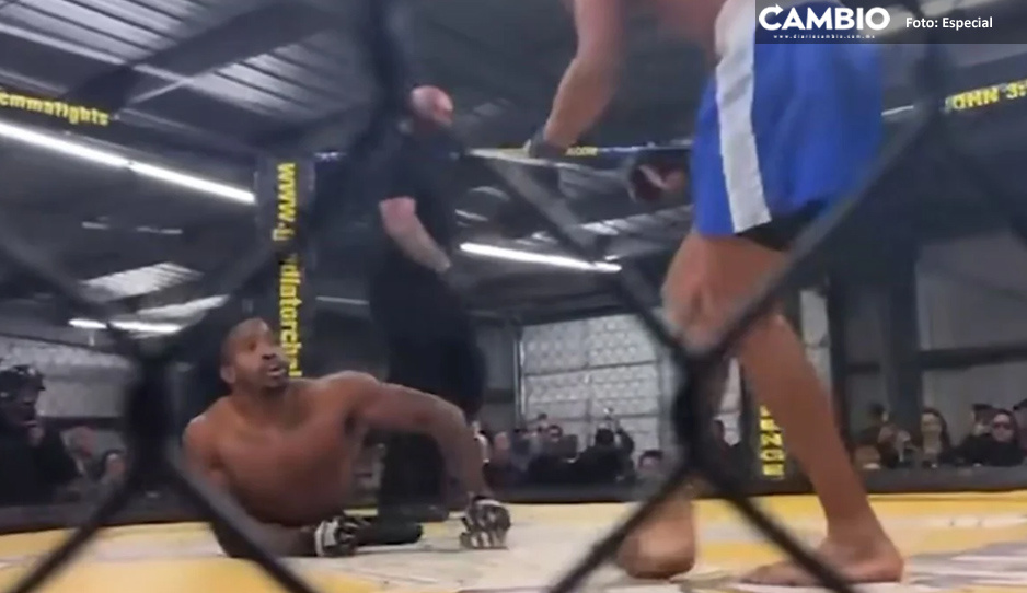 ¡Increíble historia! Peleador sin piernas debuta en la MMA con victoria (VIDEO)
