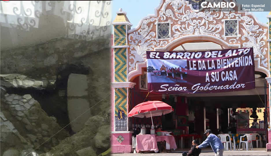 ¡No eran históricos! Tapan con arena los vestigios hallados en el mercado de El Alto