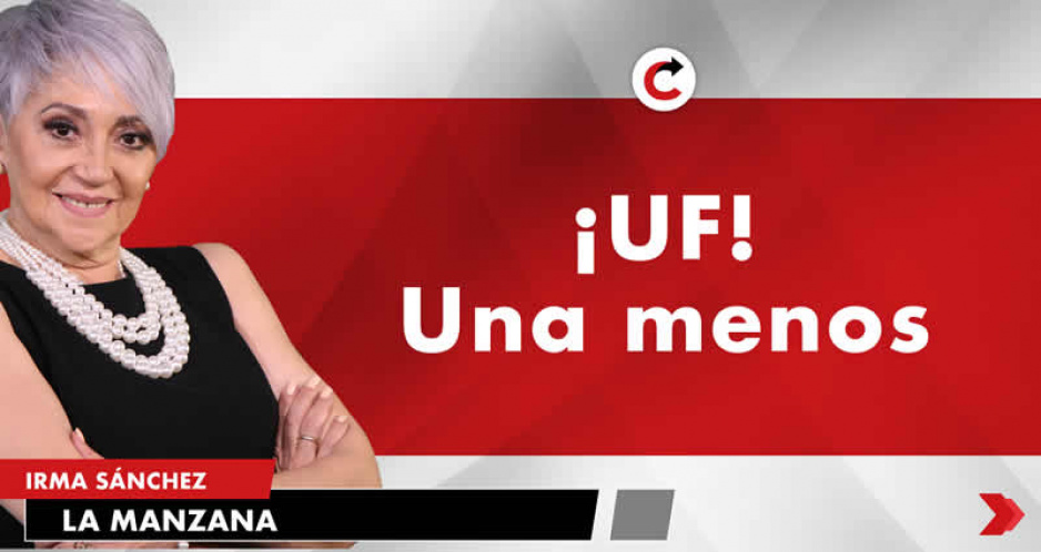 ¡Uf! Una menos