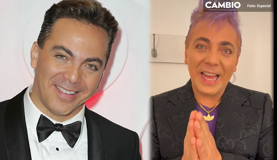 No se vayan asustar, dice Cristian Castro ante cambio de look radical (VIDEO)