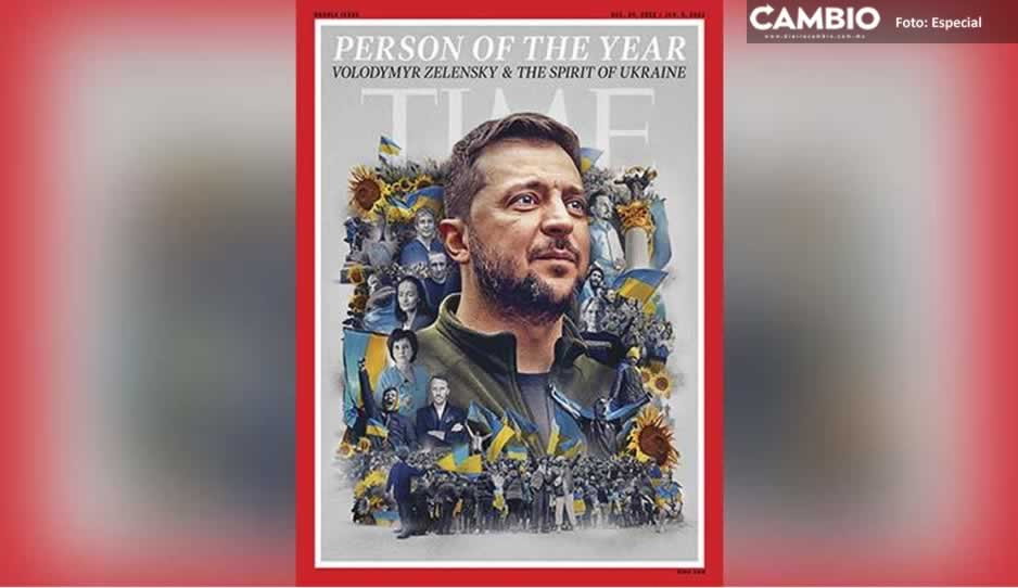 Volodímir Zelenski y el ‘espíritu de Ucrania’ son la Persona del Año de la revista TIME