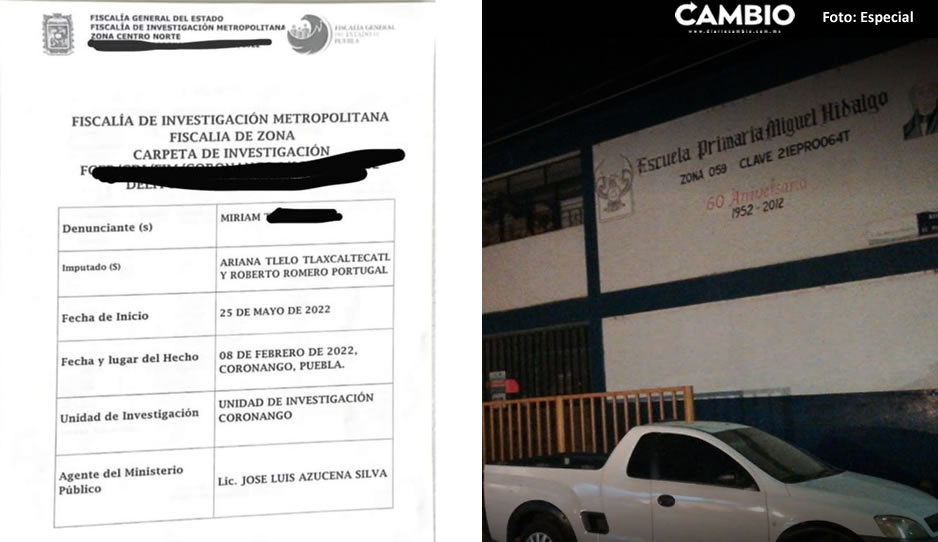 Padres de familia denuncian desfalco de 56 mil pesos en escuela primaria de Coronango