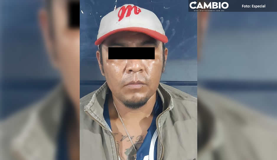 Detienen a presunto ladrón de ropa en Tehuacán