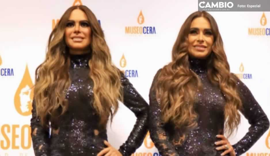 ¿Se parece a Lucía Méndez? Develan figura de cera de Galilea Montijo (FOTOS)