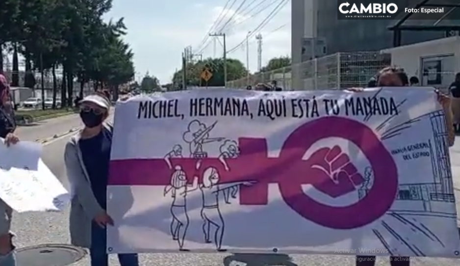 Familiares y amigos de Michelle exigen sentencia para su agresor en Casa de Justicia (VIDEO)