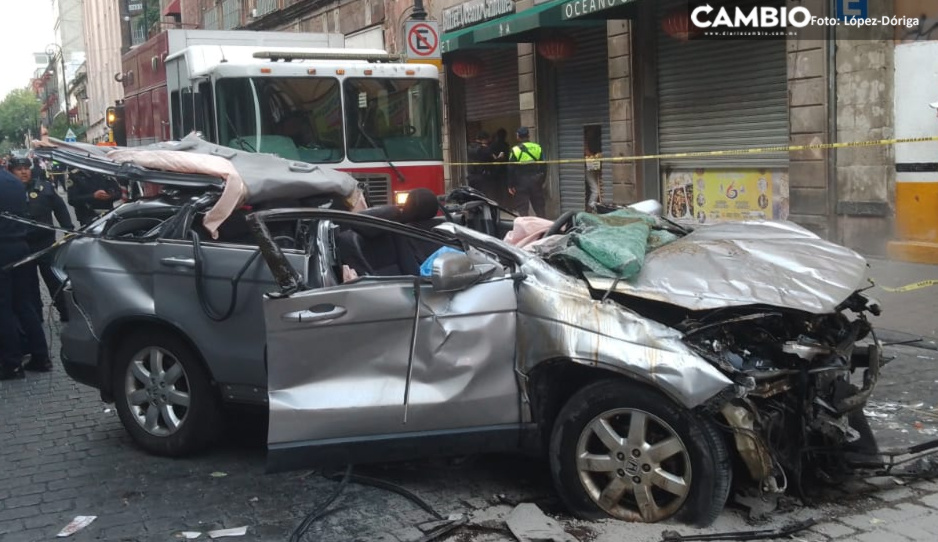 Muere valet parking tras caer en una camioneta desde un segundo piso en la CDMX (FOTOS y VIDEO)