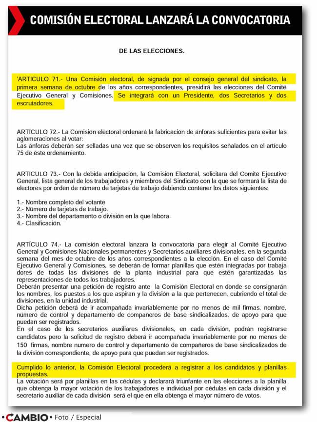 documento eleccion sindicato volkswagen octubre