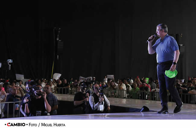 marcelo ebrard visita puebla centro expositor