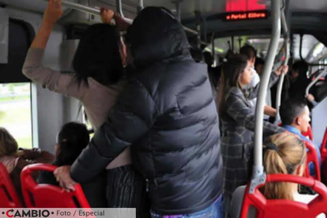 fotografias acosadores sexuales transporte publico seran exhibidas