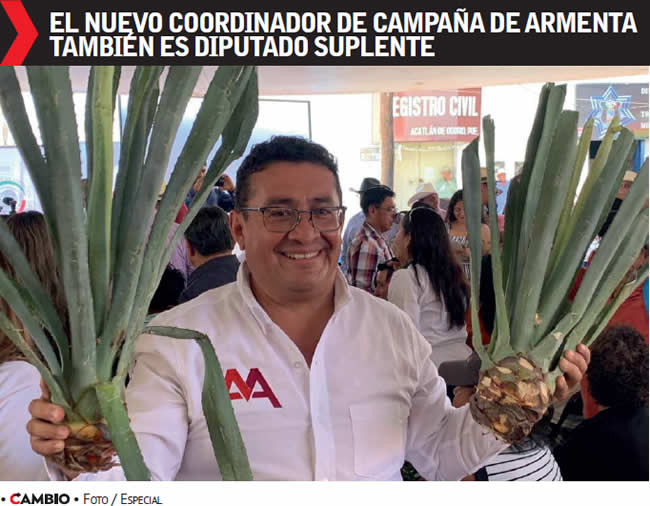 nuevo coordinador alejandro armenta pavel gaspar