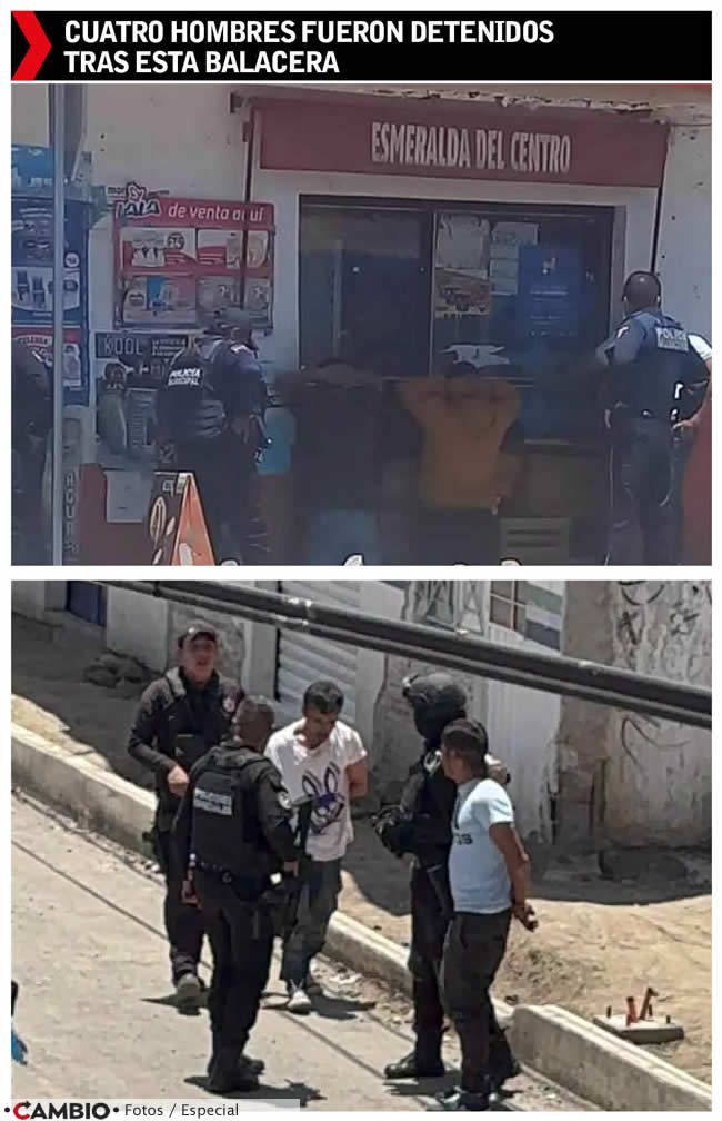 enfrentamiento xoxtla sicarios detenidos