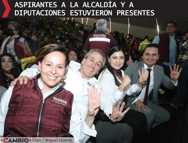 alejandro armenta toma protesta comites 4t puebla aspirantes alcaldes