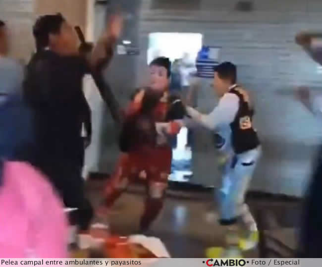 poblanos peleoneros payasitos ambulantes