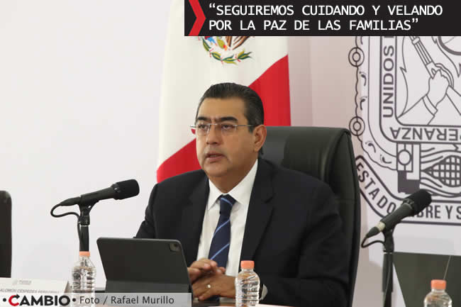 sergio salomon pone marcha plan seguridad fuerza por puebla 