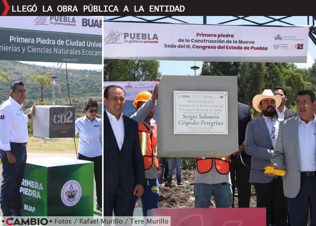 aniversario gobierno sergio salomon cespedes puebla obra publica