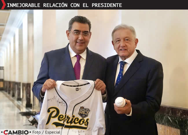 aniversario gobierno sergio salomon cespedes puebla relacion amlo