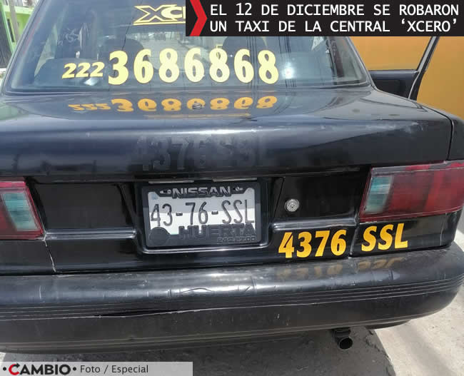 delincuencia contra taxistas puebla robo unidad