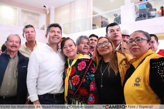 lalo rivera arranca precampania sierra norte huauchinango chignahuapan