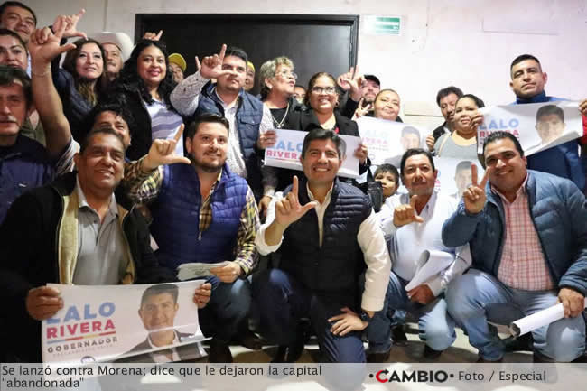 lalo rivera arranca precampania sierra norte morena abandonada