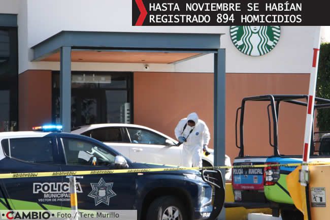 disminuye numero homicidios puebla gobierno sergio salomon total