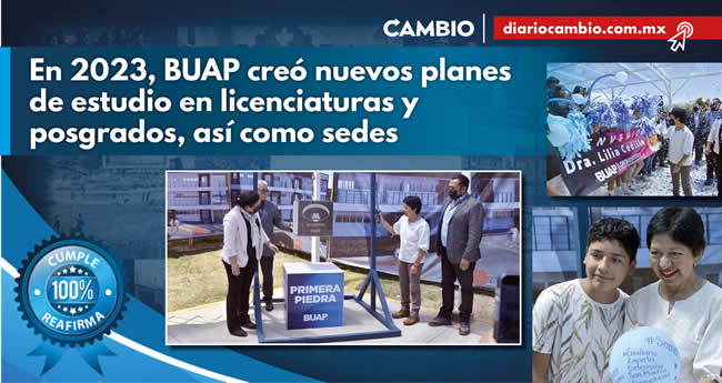 2023 ensuenio buap nuevas obras nuevos planes estudio
