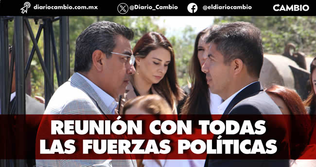 2023 reconciliacion paz puebla sergio salomon reunion fuerzas politicas