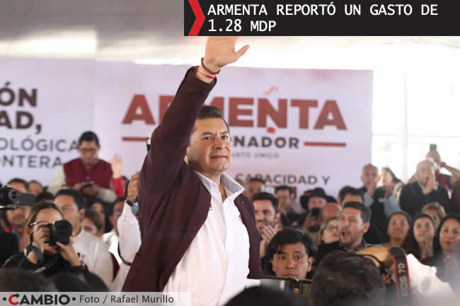 gasto precampania gubernatura puebla ine alejandro armenta