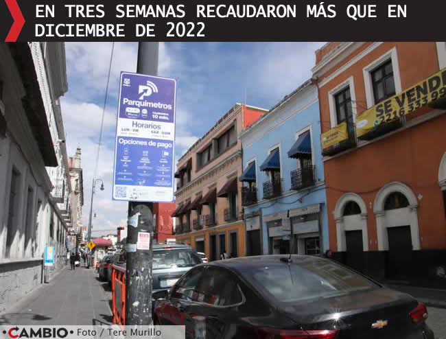 negociazo reactivacion parquimetros ayuntamiento puebla