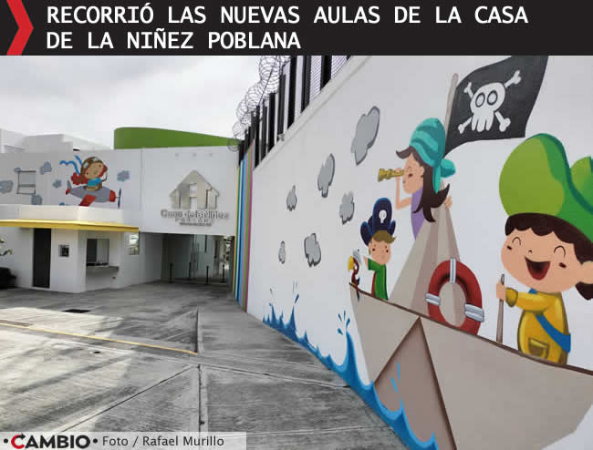 rehabilitacion casa de la ninez poblana nuevas aulas