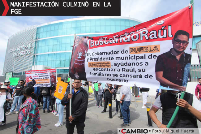 manifestacion exigir localizacion guillermo lopez escobedo fge