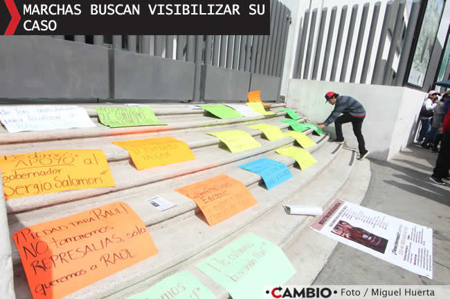 manifestacion exigir localizacion guillermo lopez escobedo