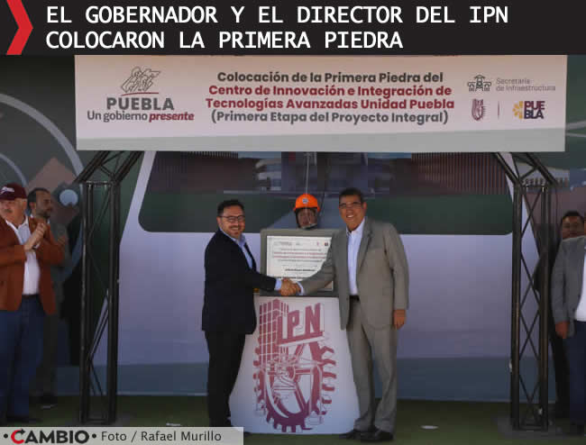 sergio salomon director ipn banderazo obras primera piedra ciita