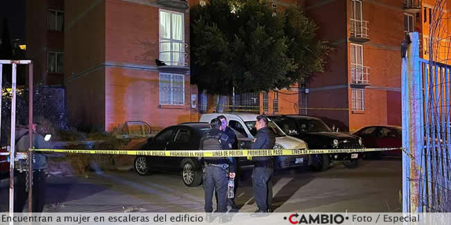 saldo rojo tercer fin de semana enero puebla mujer escaleras