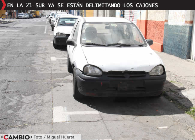 vecinos barrio santiago rechazan instalacion parquimetros