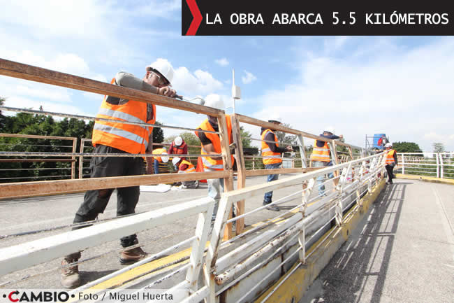 gobierno sergio salomon inicia rehabilitacion ciclopista hermanos serdan 