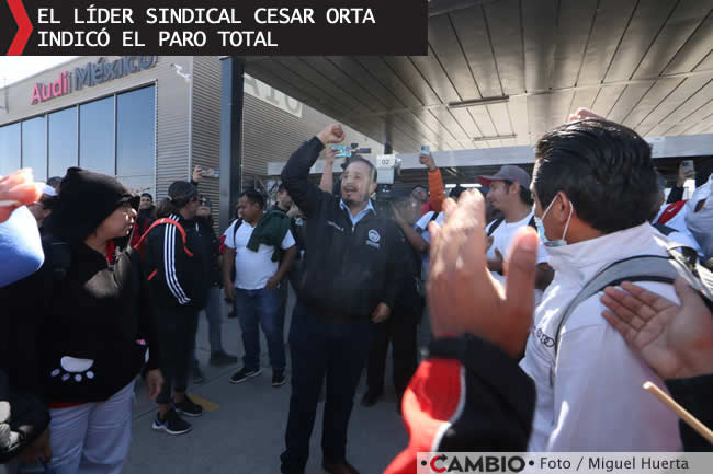 estalla primera huelga planta audi puebla lider sindical