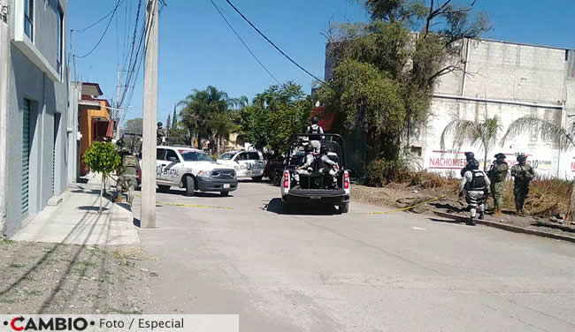 agentes investigacion segundo enfrentamiento sujetos armados texmelucan