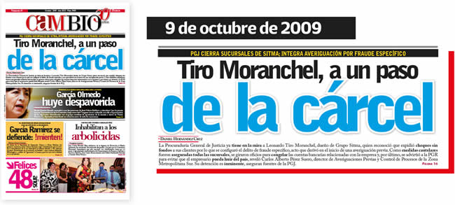 caso hermanos tiro moreanchel defaudadores sitma portada 9 octubre 2009