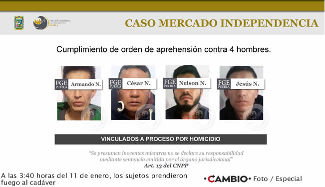 quemado mercado independencia abraham v t culpables