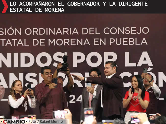 consejo morena unge alejandro armenta candidato gobernador puebla 