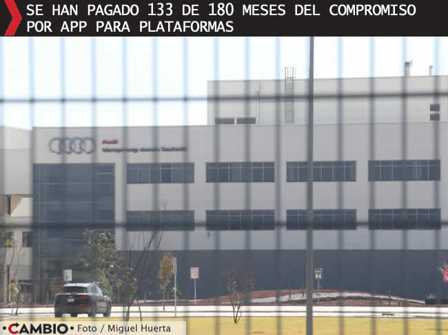 puebla ha dado mas de 11 mil millones a audi 